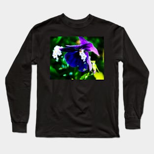 Purple Flower Power Long Sleeve T-Shirt